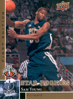 2009-10 Upper Deck First Edition Gold #195 Sam Young