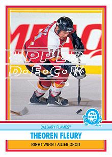 2009-10 O-Pee-Chee Retro #585 Theoren Fleury L