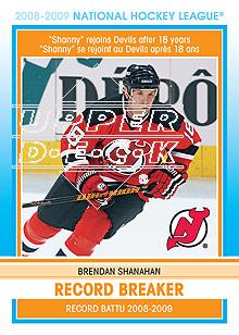 2009-10 O-Pee-Chee Record Breakers #RB9 Brendan Shanahan