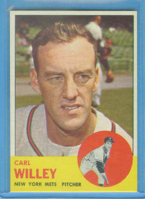 1963 Topps #528 Carl Willey