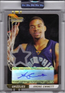 2004-05 Bowman Signature Edition 50 #58 Andre Emmett JSY AU