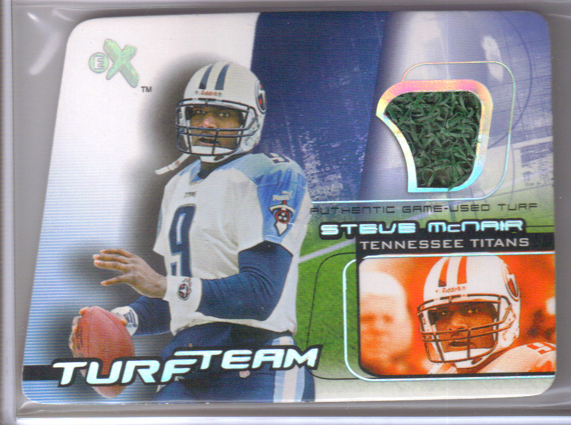 2001 E-X Turf Team #15 Steve McNair front image