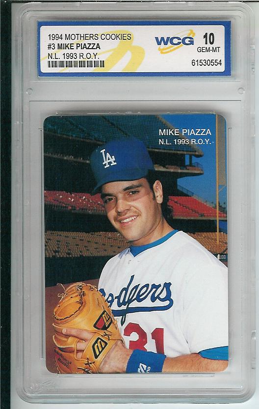 1994 Mother's Piazza #3 Mike Piazza/(Standing, posed/with glove)