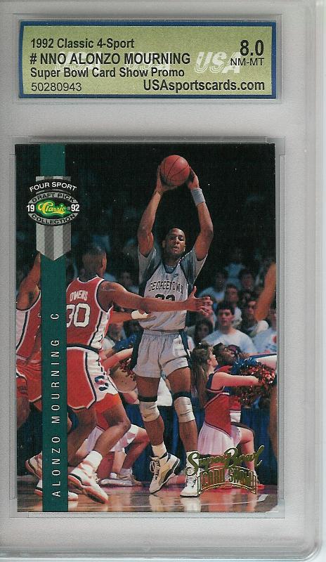 1992 Classic Show Promos 20 #12 Alonzo Mourning/(July 1992 Atlanta National)