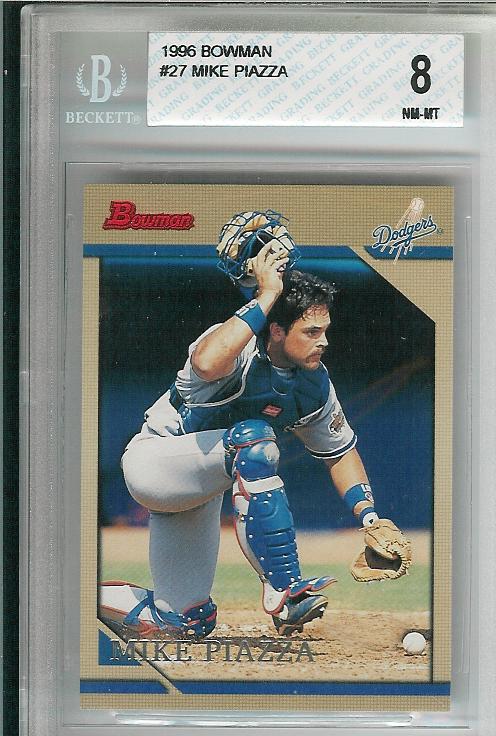 1996 Bowman #27 Mike Piazza