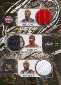 2006-07 Topps Luxury Box Relics Five #2 Chauncey Billups/Larry Hughes/Jamaal Tinsley/Chris Duhon/Michael Redd