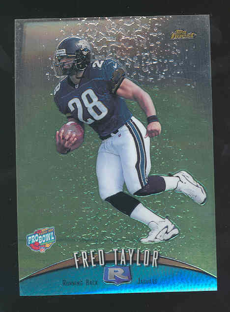 1998-99 Finest Pro Bowl Jumbos #4 Fred Taylor
