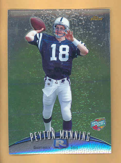 1998-99 Finest Pro Bowl Jumbos #6 Peyton Manning