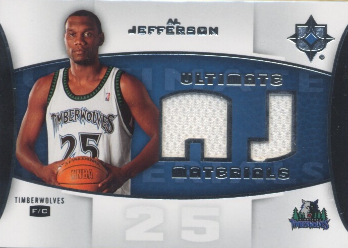 2007-08 Ultimate Collection Materials #AL Al Jefferson