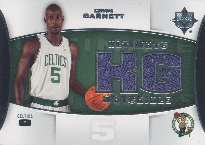 2007-08 Ultimate Collection Materials #KG Kevin Garnett