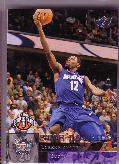 2009-10 Upper Deck #240 Tyreke Evans SP RC