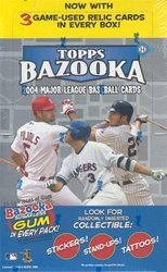 2004 Topps Bazooka MLB Baseball Sports Trading Cards Hobby box