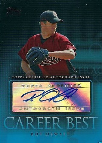 2009 Topps Career Best Autographs #RO Roy Oswalt UPD