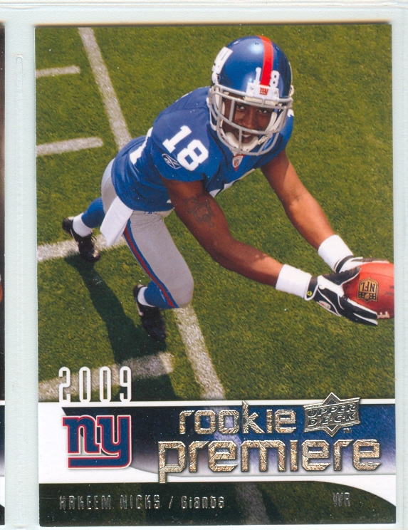 2009 Upper Deck Rookie Premiere #9 Hakeem Nicks