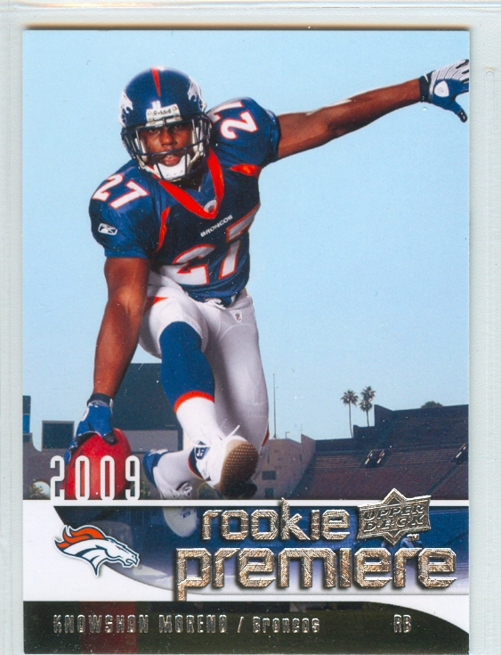 2009 Upper Deck Rookie Premiere #16 Knowshon Moreno