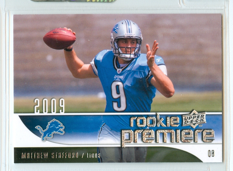 2009 Upper Deck Rookie Premiere #19 Matthew Stafford