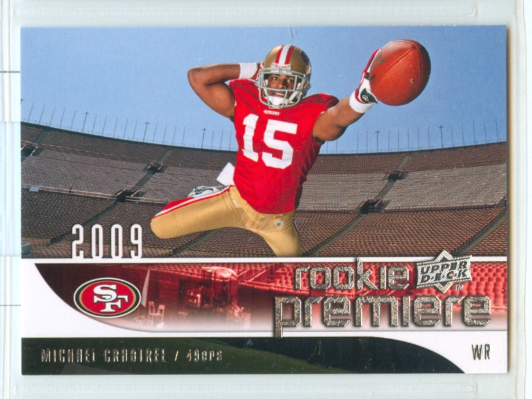 2009 Upper Deck Rookie Premiere #20 Michael Crabtree