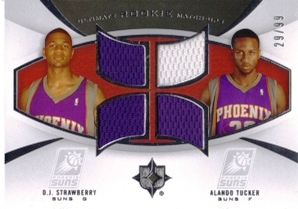 2007-08 Ultimate Collection Rookie Matchups #ST Alando Tucker/D.J. Strawberry