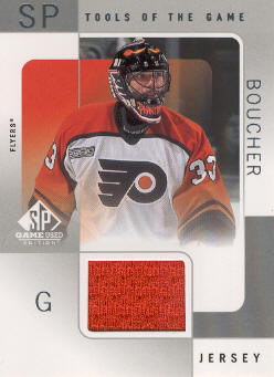2000-01 SP Game Used Tools of the Game #BB Brian Boucher