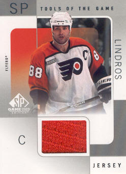 2000-01 SP Game Used Tools of the Game #EL Eric Lindros