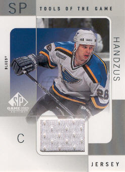 2000-01 SP Game Used Tools of the Game #MH Michal Handzus