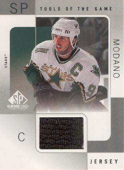 2000-01 SP Game Used Tools of the Game #MO Mike Modano