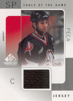 2000-01 SP Game Used Tools of the Game #MP Michael Peca