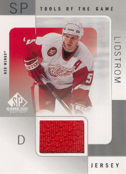 2000-01 SP Game Used Tools of the Game #NL Nicklas Lidstrom