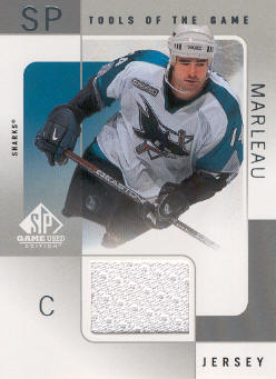 2000-01 SP Game Used Tools of the Game #PM Patrick Marleau