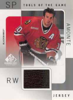 2000-01 SP Game Used Tools of the Game #TA Tony Amonte
