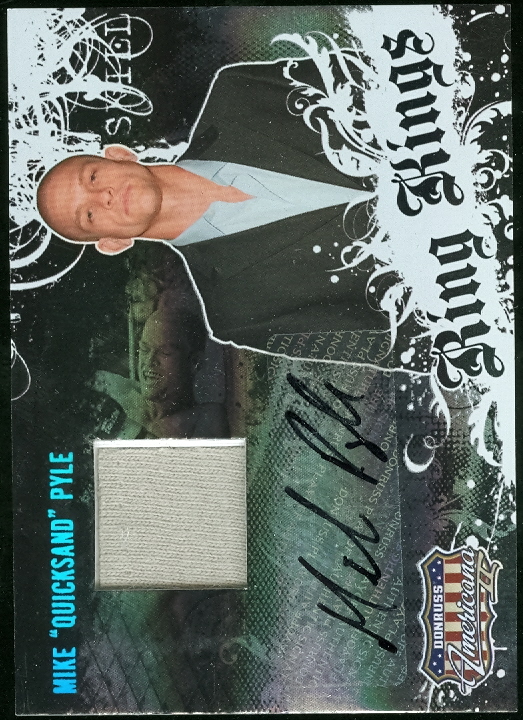 2008 Americana II Ring Kings Signature Material #MP Mike Pyle/500