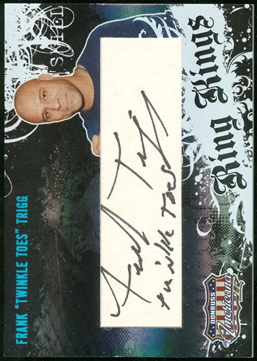 2008 Americana II Ring Kings Signature Directors Cut #FT Frank Trigg/100