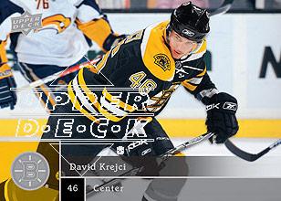 2009-10 Upper Deck #2 David Krejci