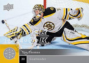 2009-10 Upper Deck #5 Tim Thomas