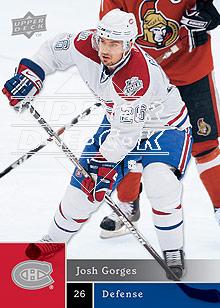 2009-10 Upper Deck #19 Josh Gorges