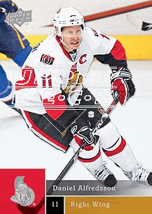 2009-10 Upper Deck #23 Daniel Alfredsson