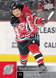 2009-10 Upper Deck #54 David Clarkson