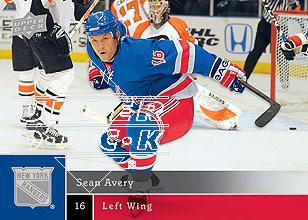 2009-10 Upper Deck #63 Sean Avery