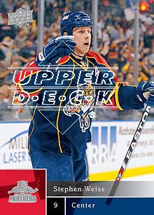 2009-10 Upper Deck #72 Stephen Weiss