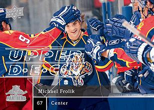 2009-10 Upper Deck #74 Michael Frolik