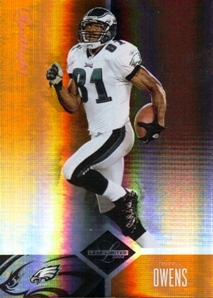 2004 Leaf Limited Bronze Spotlight #89 Terrell Owens