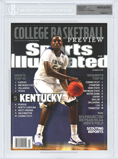 SPORTS ILLUSTRATED UNCIRCULATED Patrick Patterson Kentucky