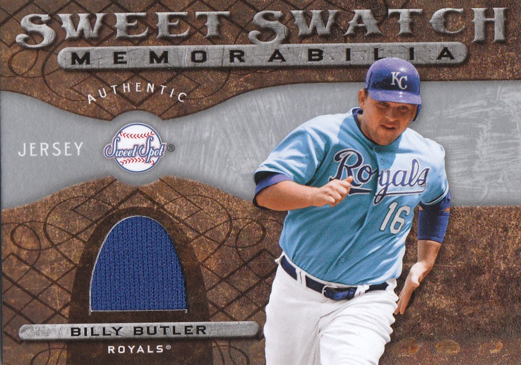 2009 Sweet Spot Swatches #BB Billy Butler