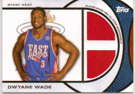 2009-10 Topps All-Star Relics Dual #ASDDW Dwyane Wade