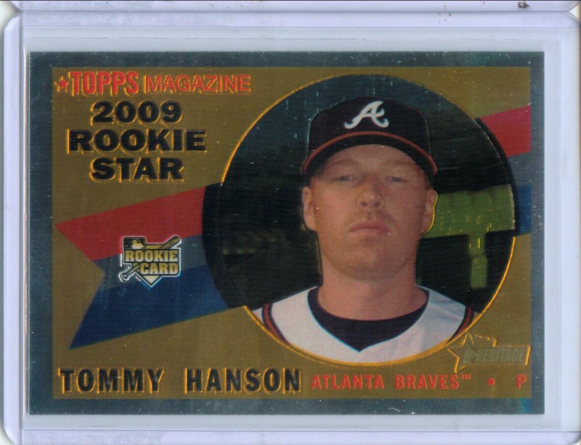 2009 Topps Heritage Chrome #CHR174 Tommy Hanson