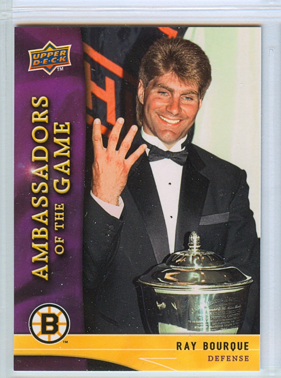 2009-10 Upper Deck Ambassadors of the Game #AG25 Ray Bourque SP
