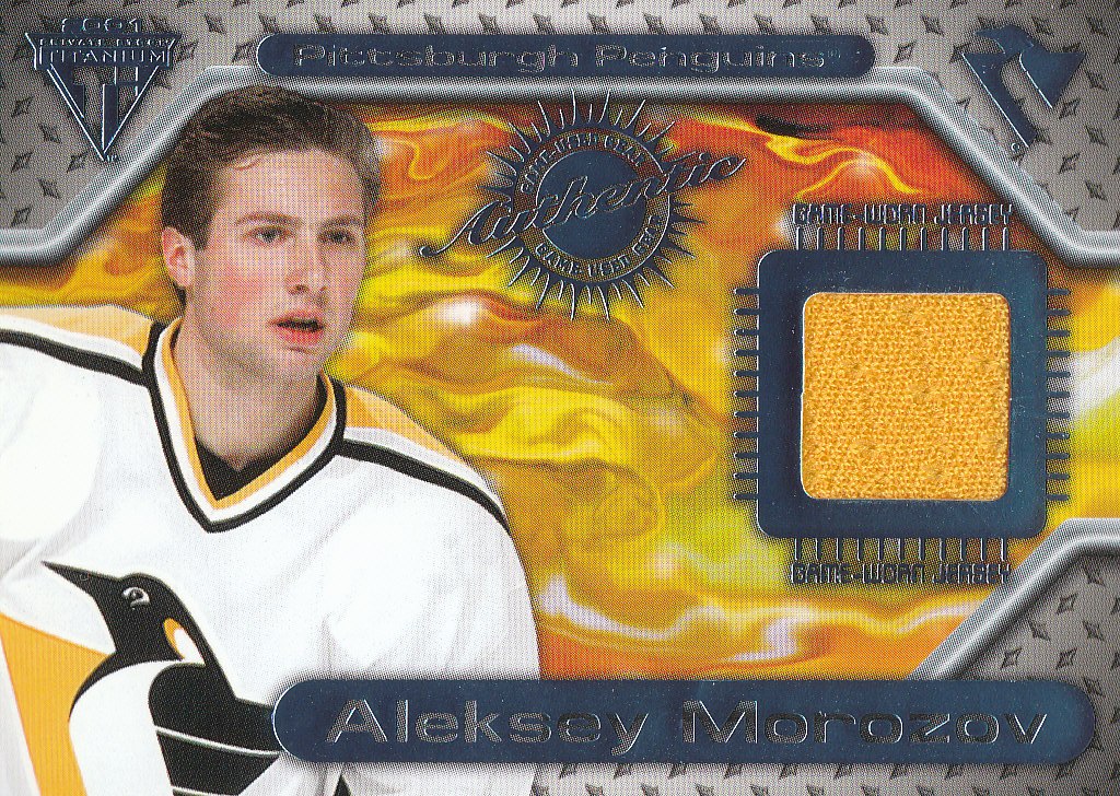 2000-01 Titanium Game Gear #137 Alexei Morozov
