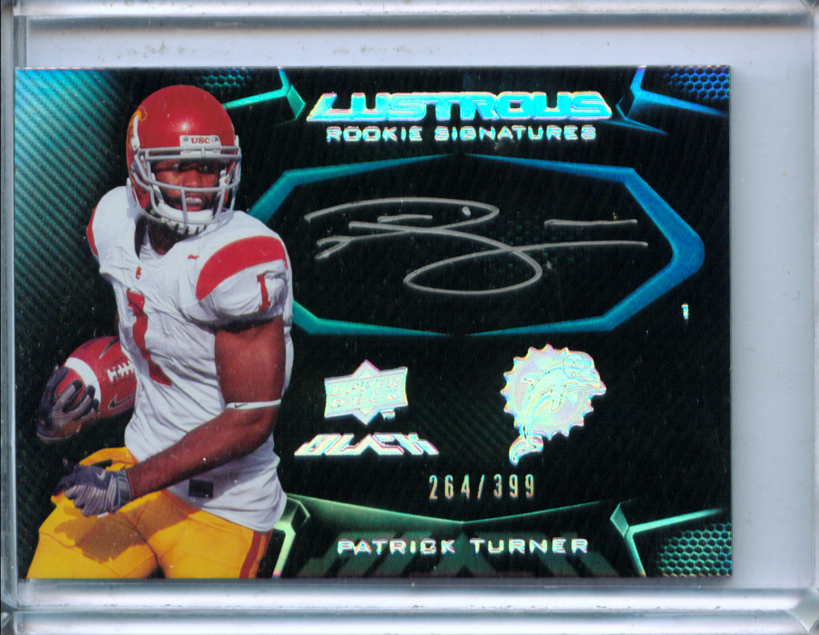 2009 UD Black #113 Patrick Turner AU/399 RC