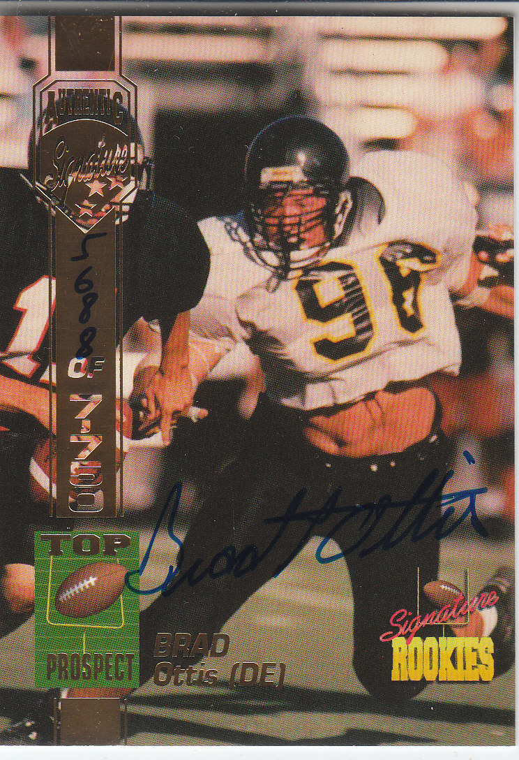 1994 Signature Rookies Autographs #42 Brad Ottis