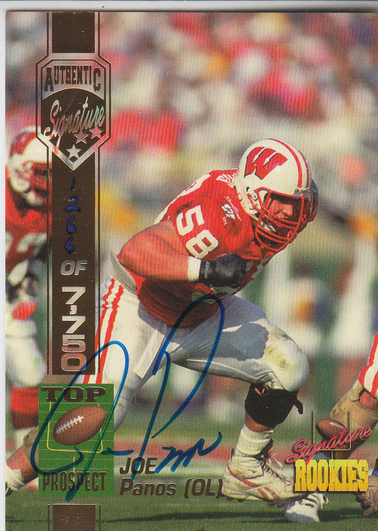 1994 Signature Rookies Autographs #44 Joe Panos